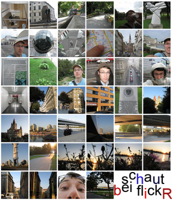 Fotos auf dem Webportal "Flickr"